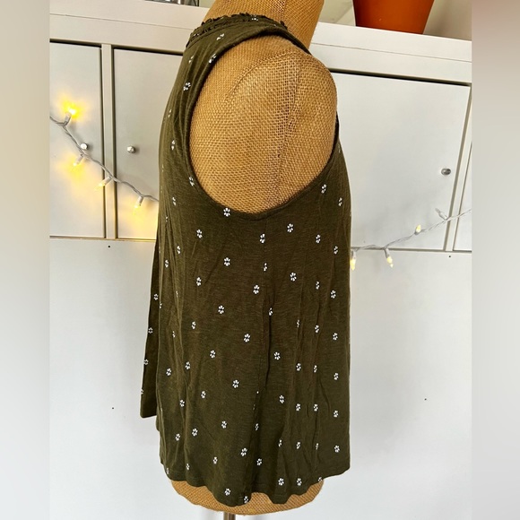 Sonoma dark green blouse - Picture 2 of 4